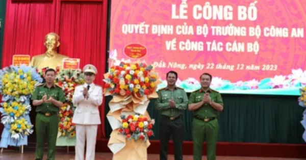 Đại tá Nguyễn Thanh Liêm giữ chức Giám đốc Công an tỉnh Đắk Nông