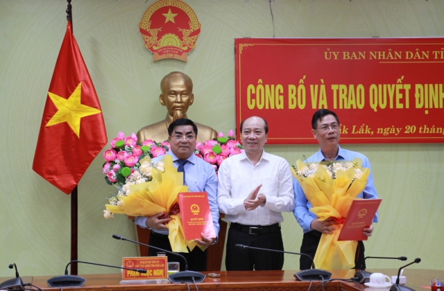 Ông Đinh Xuân Hà giữ chức Chánh Thanh tra tỉnh Đắk Lắk