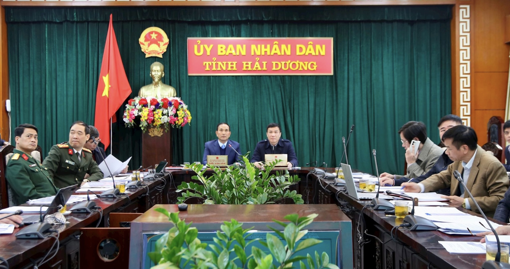 UBND tỉnh Hải Dương tổ chức họp về công tác chuẩn bị cho hội nghị công bố quy hoạch tỉnh.