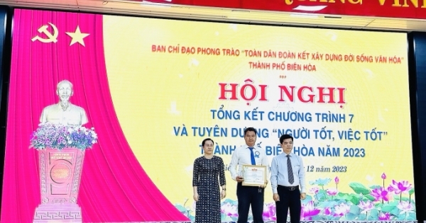 Thành phố Biên Hoà tuyên dương 171 gương người tốt, việc tốt