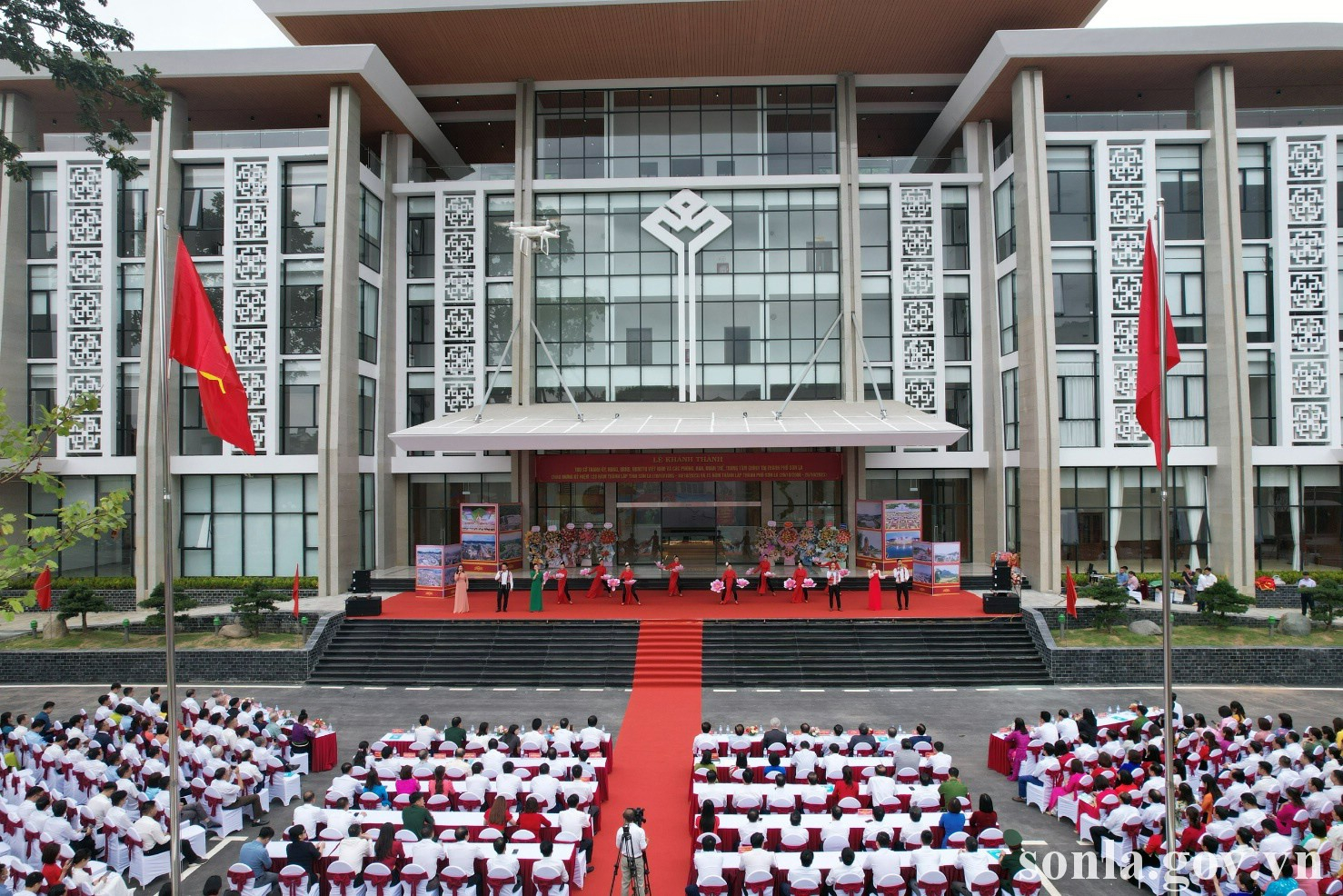 Trụ sở làm việc Thành ủy, HĐND, UBND Thành phố Sơn La.