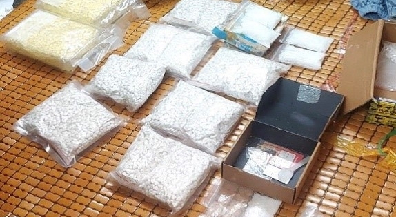 Hà Nội: Triệt phá ổ nhóm ma túy, thu giữ gần 8 kg ma túy tổng hợp