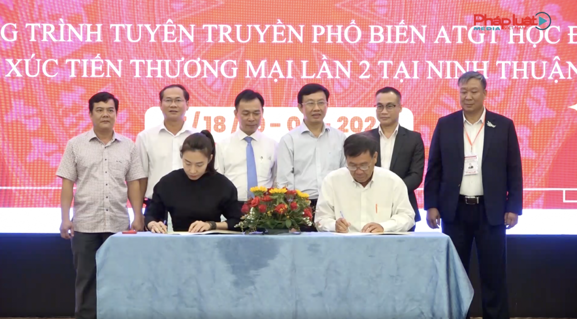 Ninh Thuận kết nối, đầu tư và giao thương với Đoàn doanh nghiệp tham gia Caravan Báo Pháp luật Việt Nam